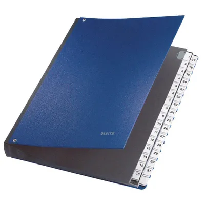Obrázek produktu pro Leitz 5931-00-35 5931 stolní pořadač 1-31 - 32 přihrádek, PP, modrý
