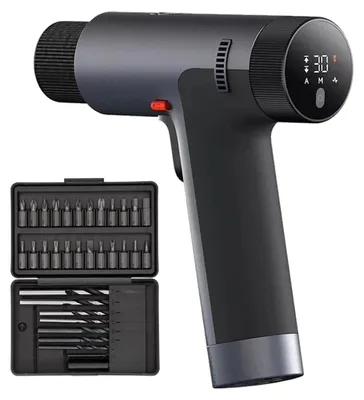 Image de Perceuse-visseuse sans fil Xiaomi Mijia 2 BHR08S8GL avec moteur sans balais, gris foncé
