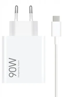 Produktbild von Xiaomi 90 W HyperCharge Combo EU, Ladegerät, USB‑C Kabel