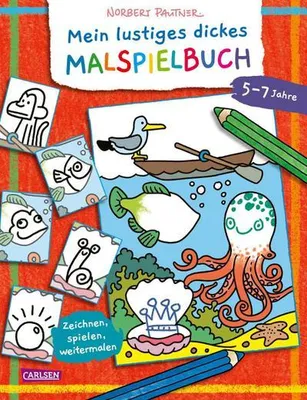 Zdjęcie produktu dla Mein lustiges dickes Malspielbuch