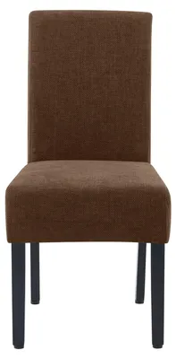Produktbild von 2er-Set LEO BIG | Bistrostuhl | Braun | Stoff/Textil | Gastrostühle, Bistrostühle Gepolstert