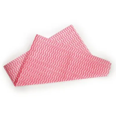 Image de HygoClean 31615 Spültücher rot-weiß Viskose/Polyester gelegt 37 x 51 cm