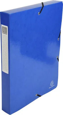 Produktbild von Exacompta Iderama Archivbox DIN A4 25x33 cm Colorspan-Karton Gummizug