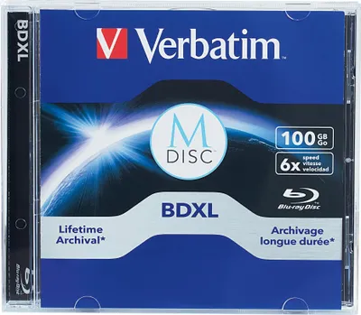 Image de Verbatim 98912 Disque Blu-ray vierge 1 000 Go, 1 pièce