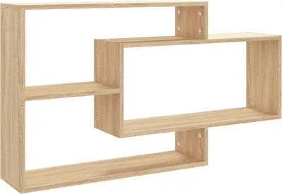 Produktbild von vidaXL Wandregale Sonoma-Eiche 104x20x58,5 cm Holzwerkstoff