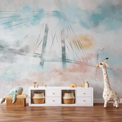 Produktbild von Vlies Fototapete - Bridge to Dreams 150x105 cm Für Kinder e-A-0151-a-a