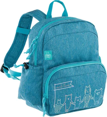 Produktbild von Lässig Medium Backpack - Kinderrucksack, Farbe:Friends Melange Blue
