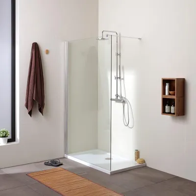 Immagine prodotto di Parete walk-in doccia 90x190 cm vetro temperato trasparente