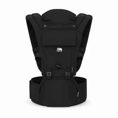 Productafbeelding van Deryan 8720254819136, Rugzakdrager voor baby's, geschikt voor jongens/meisjes, maximaal 20 kg, zwart