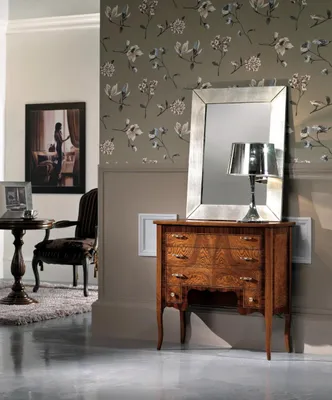 Produktbild von Kommode Holz Italienische Stil Möbel Luxus Kommoden Stil Barock Antik Stil Neu