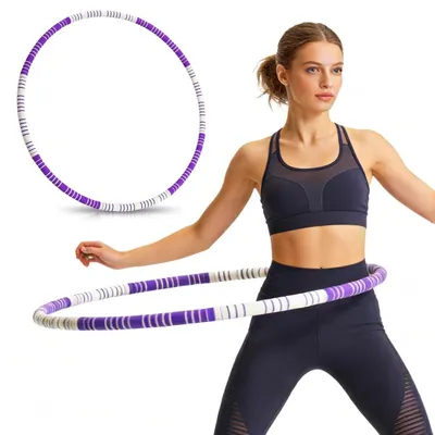 Zdjęcie produktu dla Hula Hoop do ćwiczeń dla dorosłych, średnica 93 cm, waga 1,1 kg