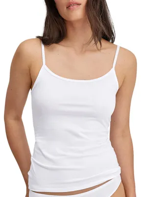 Productafbeelding van Calida 10734-001, T-shirt, Volwassen, Dames, Wit, Effen, Maat M