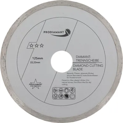 Obrázok produktu pre PRODIAMANT Diamantový rezací kotúč na dlaždice 125 mm