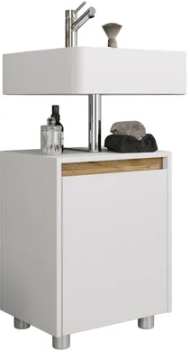 Obrázok produktu pre Drevená kúpeľňová skrinka Podkúpeľňová skrinka 55x42x33 Cosila