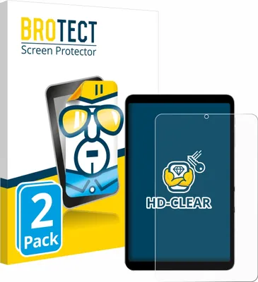 Produktbild von 2x Für Alldocube iPlay 50 mini Pro Schutzfolie BROTECT Displayschutz Display Schutz Folie Klar Transparent