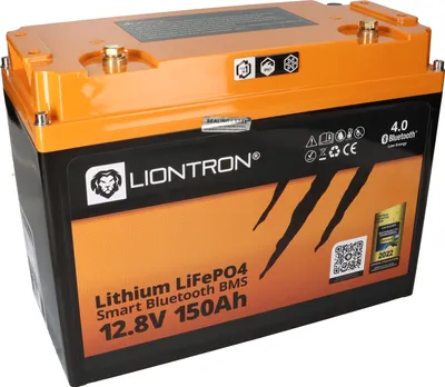 Produktbild von LIONTRON LiFePO4 12,8V 150Ah LX Smart BMS mit Bluetooth - All In 1 - Marine