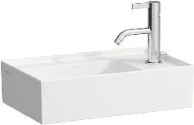 Zdjęcie produktu dla Laufen Kartell - Umywalka 460x280 mm, z 1 otworem na baterię, z LCC, biała H8153344001111