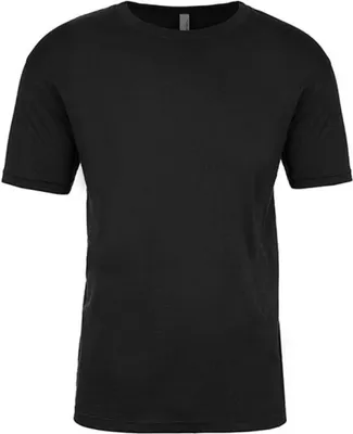 Produktbild von Next Level Apparel 3600 | Herren Crew Neck T-Shirt, Feine Jerseyware - Farbe: Graphite Black - Größe: S