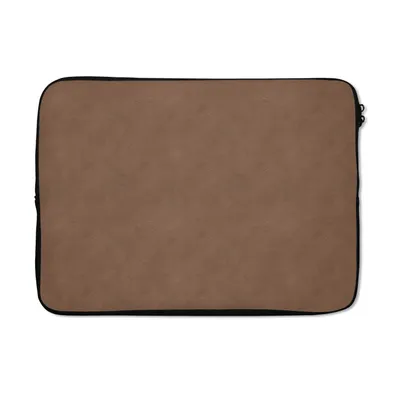 Produktbild von MuchoWow® Laptop Hülle 13 Zoll Leder - Braun - Tiere Laptoptasche - Laptophülle - Sleeve - Rundumschutz