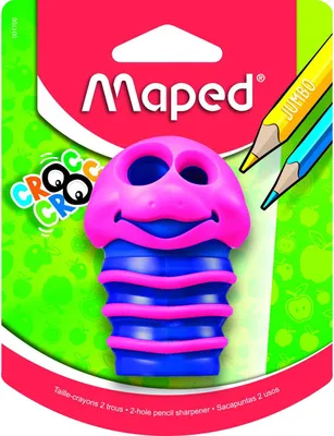 Produktbild von Maped 001700 Anspitzer Manueller Bleistiftspitzer Blau, Violett