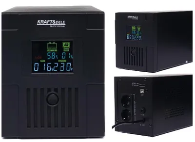 Produktbild von KRAFT&DELE | Unterbrechungsfreie Stromversorgung, UPS 2000VA LCD