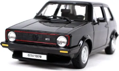 Produktbild von Bburago 1:24 VW Golf 1 GTI '79, schwarz