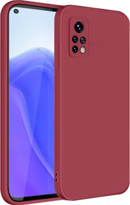 Obrázek produktu pro Pouzdro pro Xiaomi Redmi K30s Měkký tekutý silikonové, nárazuvzdorné gumové pouzdro červené