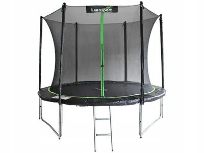 Obrázek produktu pro Trampolína LEAN Sport PRO 244 cm, černo-zelená