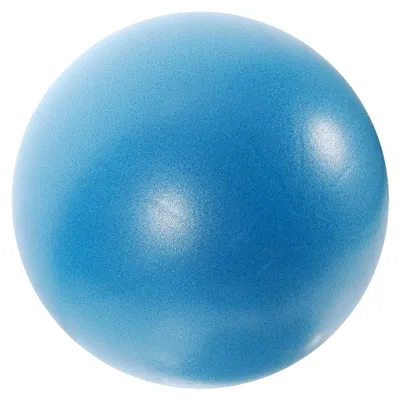 Produktbild von Kleiner Pilatesball 23 cm Gymnastikball aus rutschfestem PVC mit Pumpe für Yoga, Physiotherapie und Heimtraining