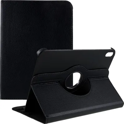 Immagine prodotto di Custodia per tablet compatibile con iPad 11 (2025) da 11 pollici / 10a generazione (2022) da 10,9 pollici - Custodia per tablet girevole a 360° - Nero