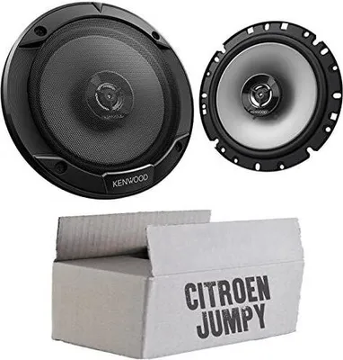 Produktbild von Lautsprecher Boxen Kenwood KFC-S1766 - 16,5cm 2-Wege Koax Auto Einbauzubehör - Einbauset passend für Citroen Jumpy - justSOUND