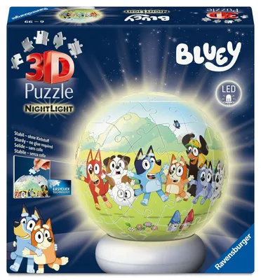 Produktbild von Puzzle-Ball Nachtlicht Bluey Ravensburger 12008060
