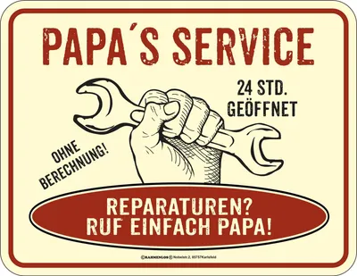 Obrázok produktu pre Papa's Service - Magnete - Reparaturen?