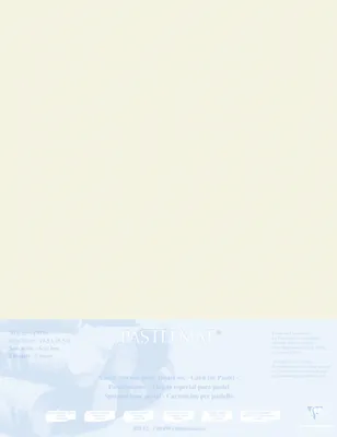 Produktbild von Clairefontaine Papier für Pastellmalerei, 5 Bogen 50x70cm Sand 496015C