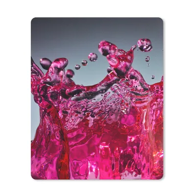 Produktbild von MuchoWow® Mauspad Mousepad Wasser - Abstrakt - Rosa - Tropfen 30x40 cm - Mousepads - Maus Mat - Pad - Mausunterlage - Mausmatten