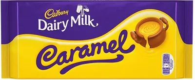 CZEKOLADA MLECZNA KARMELOWA DAIRY MILK CARMEL 180G CADBURY