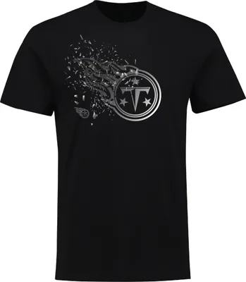 Produktbild von NFL Tennessee Titans Shatter Graphic Logo Football Shirt schwarz (S)