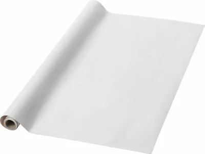 Image de Papier kraft blanc, papier cadeau, 500 x 70 cm - 4 rouleaux