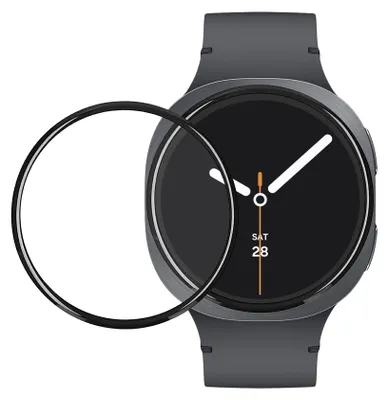 Produktbild von kwmobile 2x Transparente Displayschutzfolie kompatibel mit Samsung Galaxy Watch 8 (40mm) Folie - Schutzfolie für Fitness Tracker - robuster
