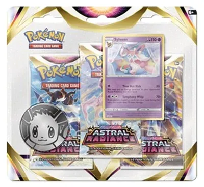 Produktbild von Pokemon Astral Radiance: Sylveon 3-Pack Blister