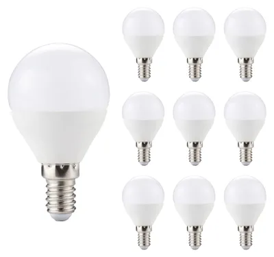 Produktbild von Kobi E14 LED Kugellampe 6W 470lm 6000K 230V 10 Stück