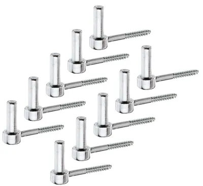 Produktbild von Alberts 10 x Kloben zum Einschrauben, 110 mm Länge, Dornmaß Ø16 mm, J-Haken, verzinkt