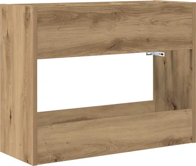 Zdjęcie produktu dla vidaXL Uchwyt na parasol dąb rzemieślniczy 65 x 24 x 50 cm materiał drewnopochodny