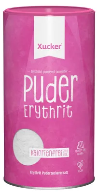 Produktbild von Xucker Pudererythrit, gemahlenes Erythrit, 600g