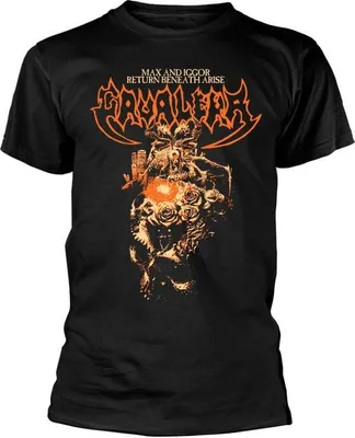 Produktbild von Cavalera T-Shirt Herren Beneath Arise schwarz Band-Merch, Bands 100% Baumwolle XL