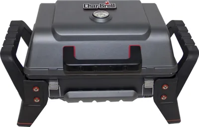 A portable Char-Broil gas grill is shown against a white background.