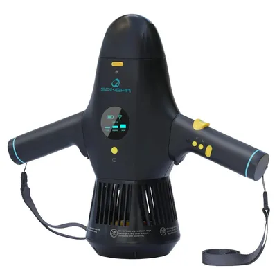Produktbild von Spinera PowerFin Elektromotor für SUP Boards, Kajaks, Tauchen | 280W | kabellose Steuerung