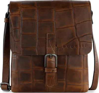 Produktbild von bugatti Schultertasche Umhängetasche Shoulderbag Cognac hellbraun