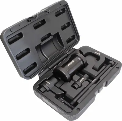 Immagine prodotto di Set di estrattori di iniettori, kit di inserti per estrattori di iniettori diesel - compatibile con molti modelli diversi VAG