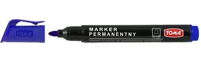 Produktbild von Toma TO-202 Permanentmarker Blau Rundspitze